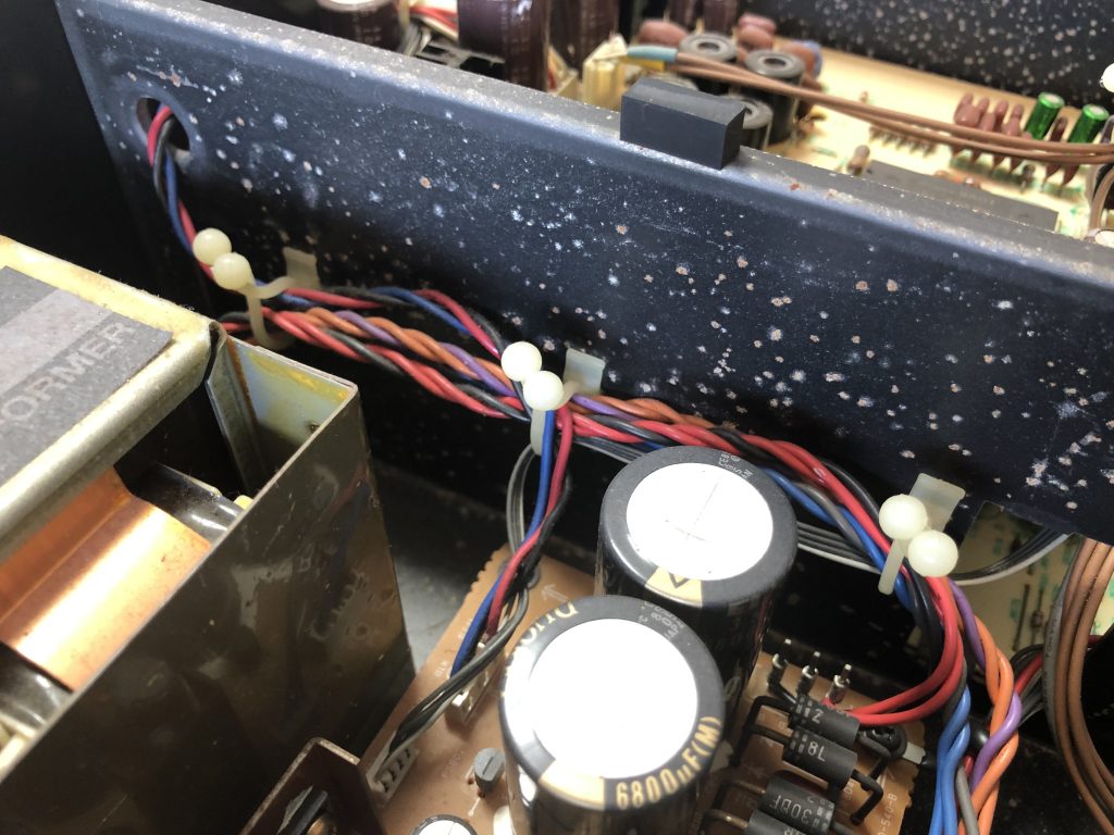 ネジを外して中を見たところ