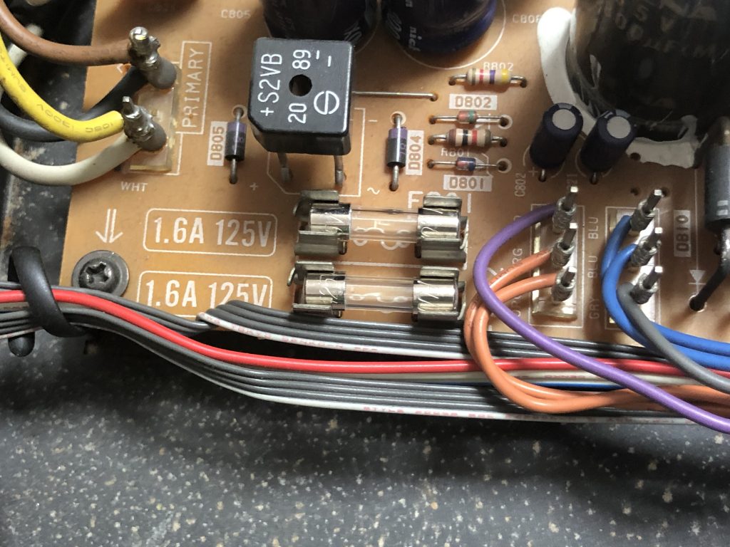 ヒューズ交換後